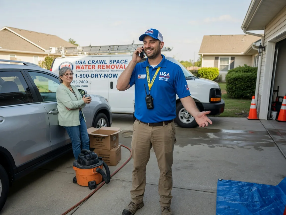 Crawl Space Water Removal Shallotte, NC FAQs